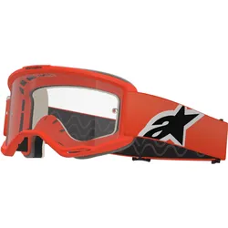 Alpinestars, Herren, Sportbrille, Goggle Vision 5 Corp Org (Clear Orange), Orange