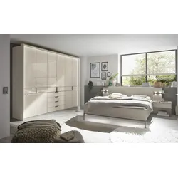 Drehtürenschrank   ¦ beige ¦ Maße (cm): B: 300 H: 216 T: 58.0