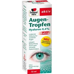 Doppelherz Augen-Tropfen Hyaluron 0.4% Extra 10 ML