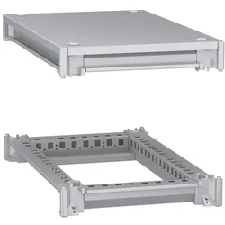Schneider Electric NSYSFNC35 Unterer und oberer Rahmen, PanelSeT SFN, für elektrische Gehäuse B 300 x T 500 mm, inklusive Dach