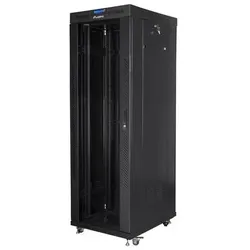 Lanberg FF01-6837-12BL Rack 37U Freistehendes Gestell Schwarz