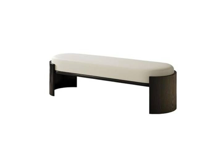 Vfs8dQ5kt Schlafzimmerbank Schuhwechselhocker aus Leder for den Heimgebrauch, langes Sofa for das Gästehaus(XS)