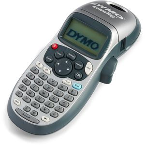 Dymo Beschriftungsgerät LetraTag LT 100H, silber, bis 12mm Bandbreite, mit Tastatur