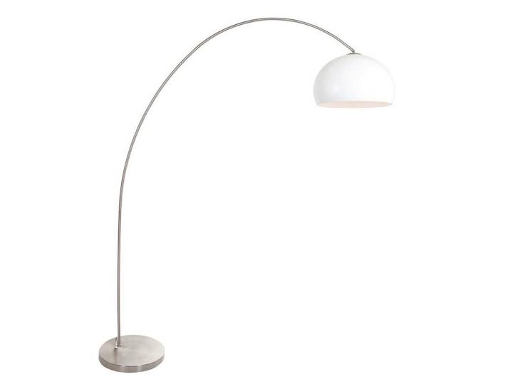 Stehleuchte, Silberfarben, Kunststoff, konisch, 40x185x172 cm, Lampen & Leuchten, Innenbeleuchtung, Stehlampen, Stehlampen