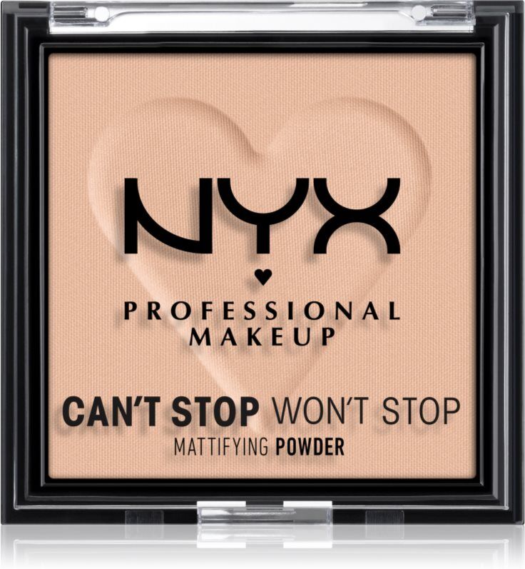 NYX Professional Makeup Can't Stop Won't Stop Mattifying Powder mattifying powder shade 04 Meduim 6 g
