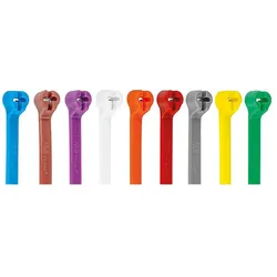 TY23M-2 Ty-Rap Stahlnasenkabelbinder, Standard,92x2,4 mm, 80N, rot 1000 Stück ABB