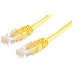 VALUE Patchkabel Cat.6 (Class E) UTP, gelb, 7 m 21.99.1572