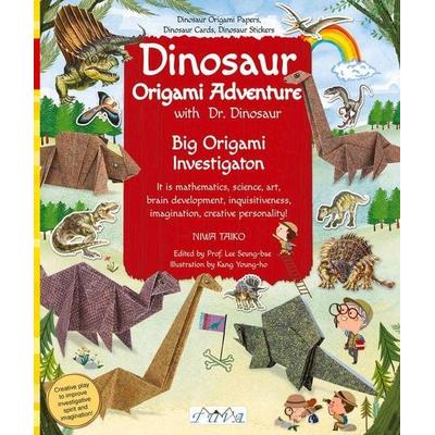 Dinosaur Origami Adventure, Taschenbuch von Niwa Taiko, Tuva Publishing