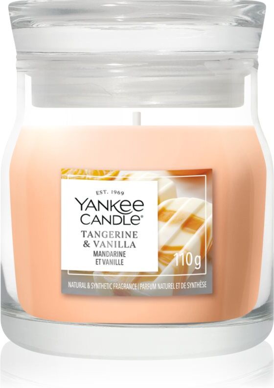 Yankee Candle Tangerine & Vanilla bougie parfumée Signature 110 g