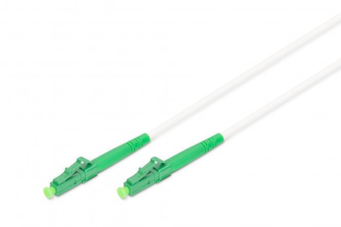 Digitus Glasfaser Patchkabel, LC/APC – LC/APC, 1 m DK-2933A-01-LCA-SX