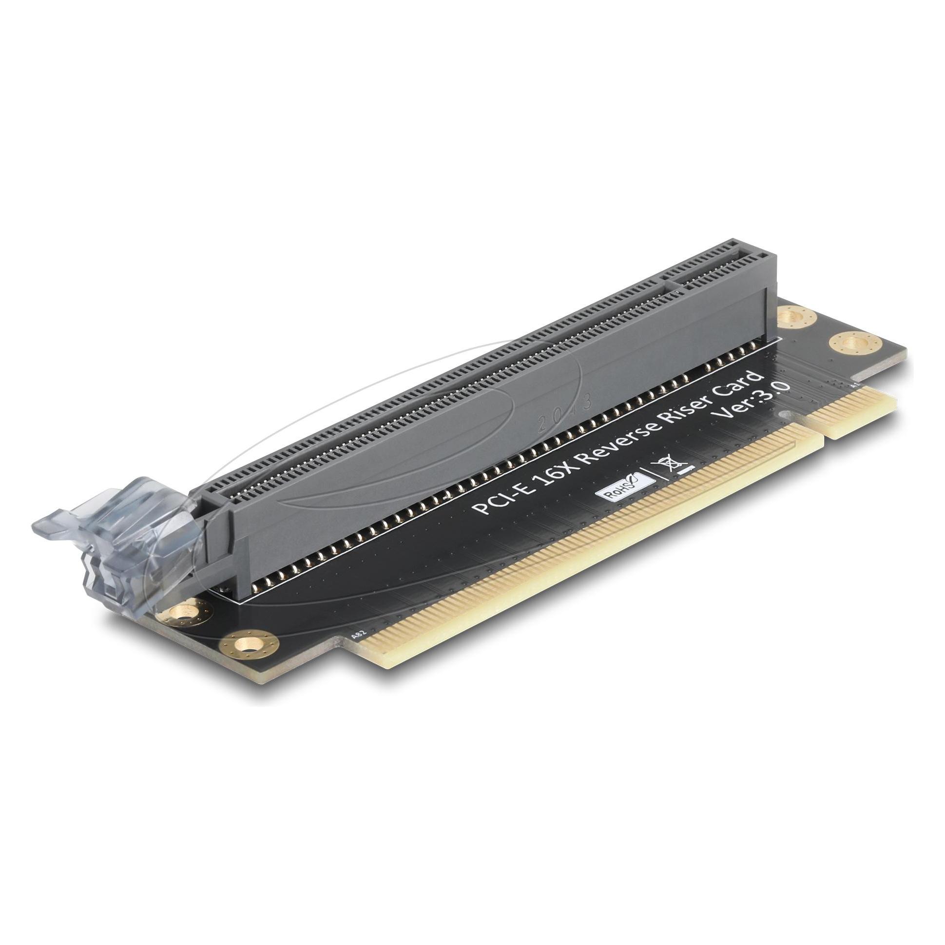 Delock Riser Karte PCI Express 3.0 x16 Stecker zu x16 Slot 9 (81291)