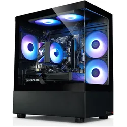 Kiebel Cobra IX - AMD Ryzen 7 9700X (187634) (1000 GB, 32 GB, AMD Ryzen 7 9700X, GeForce RTX 5070), PC, Schwarz