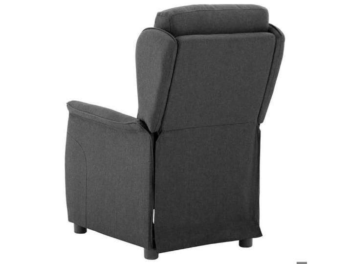 Fauteuil relax - Gris - Fauteuil inclinable - maximale : 110 kg - Gris foncé 66.5x94x101.5 cm Polyester F7700