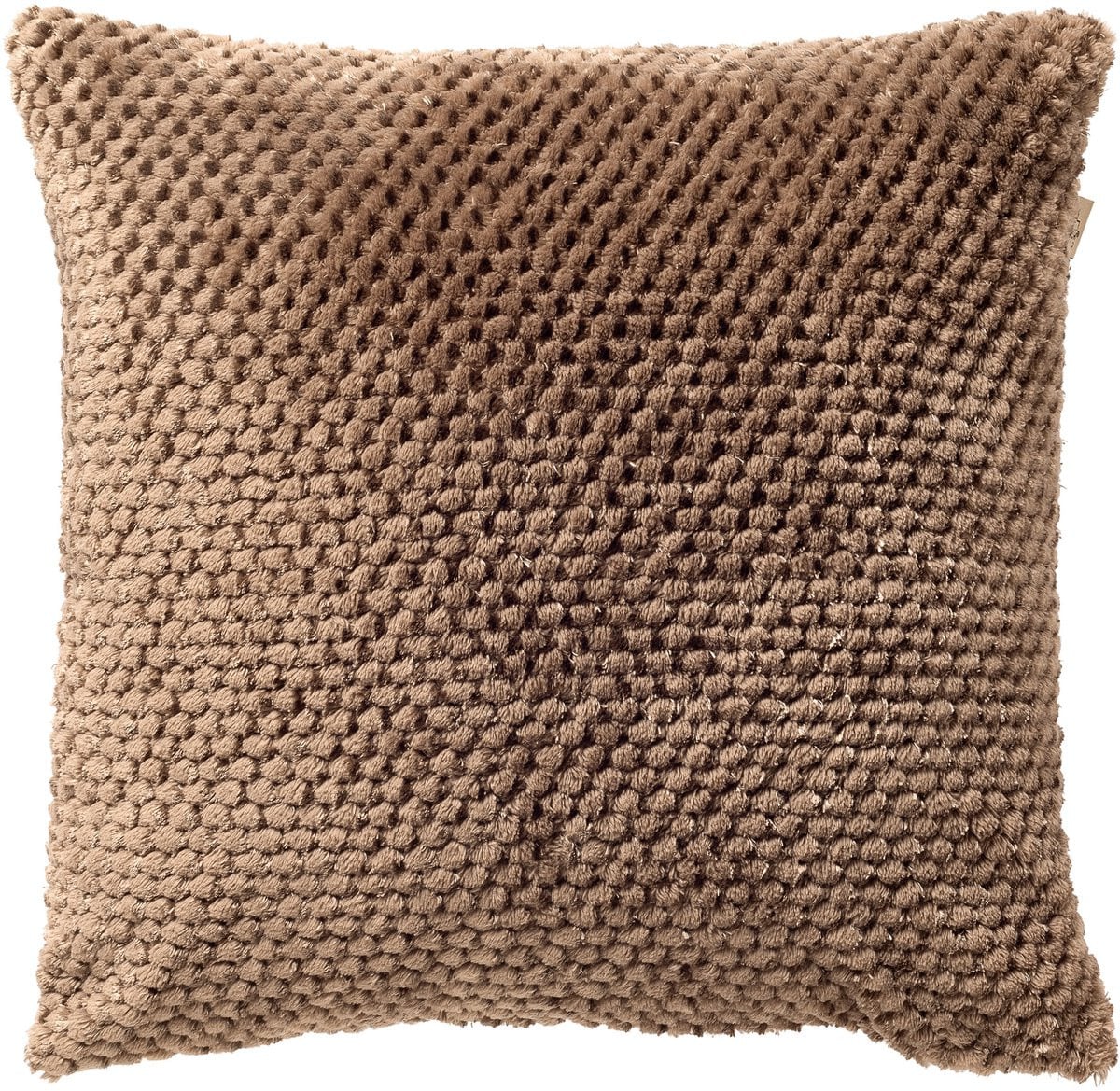 Dutch Decor MICK kussenhoes - Fluffy - Driftwood - Taupe - 45 x 45 cm