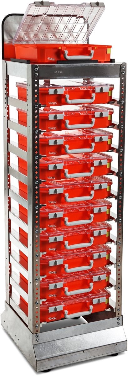 Raaco CarryLite Opbergkast 80 4x8 Aluminium