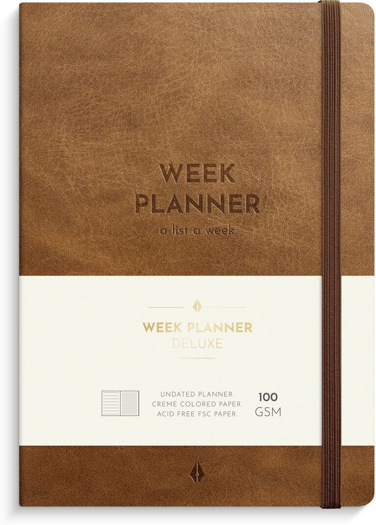 BURDE Week Planner Deluxe odaterad