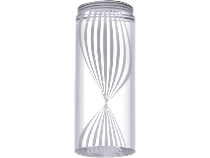 Lampenschirm LED 8 Klar/weiss Acrylglas