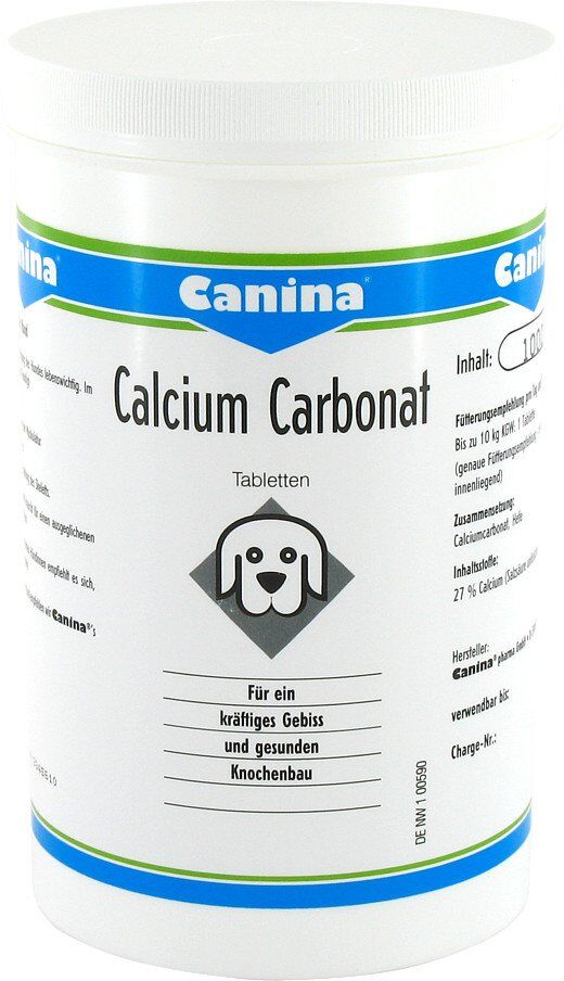Calciumcarbonat Tabletten veterinär 1000g