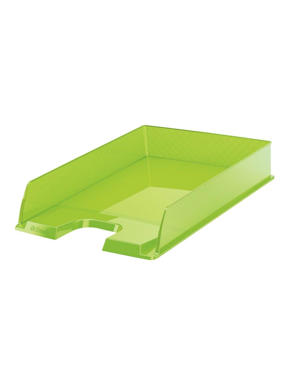 Esselte Europost Briefkorb, Transparent Grün Transparent