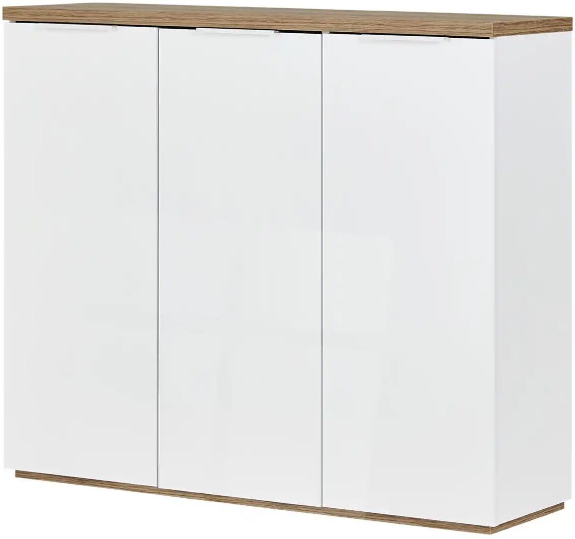 Höffner Kommode  Siena ¦ weiß ¦ Maße (cm): B: 120 H: 102,3 T: 35.0