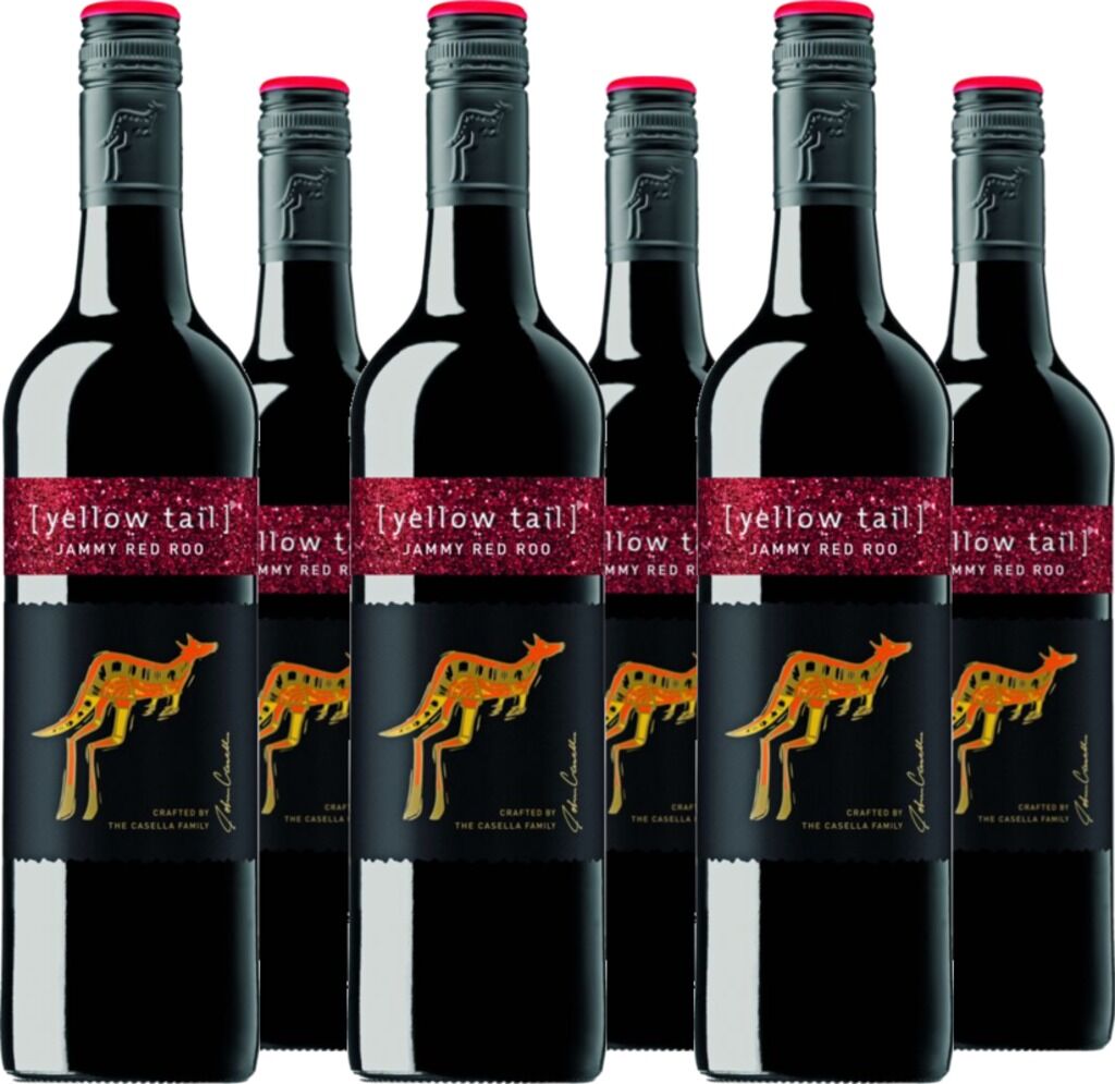 6er Vorteilspaket [yellow tail] Jammy Red  Casella Family Brands