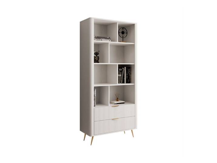 Lookway Standregal SCARLETT mit Schubladen, 88x193,8x38 cm