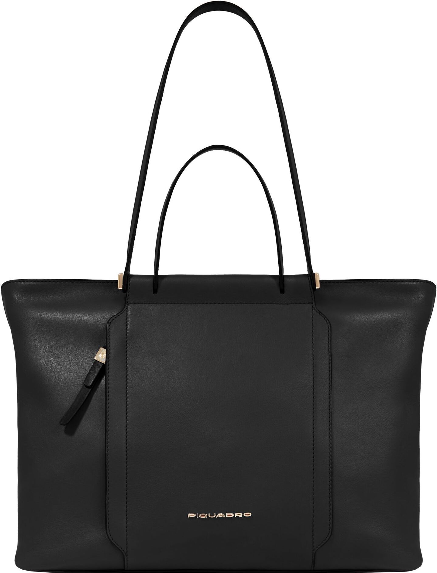 Piquadro Circle Shopper Tasche Leder 38 cm Laptopfach
