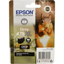 Epson Tinte C13T04F640 grau 478XL