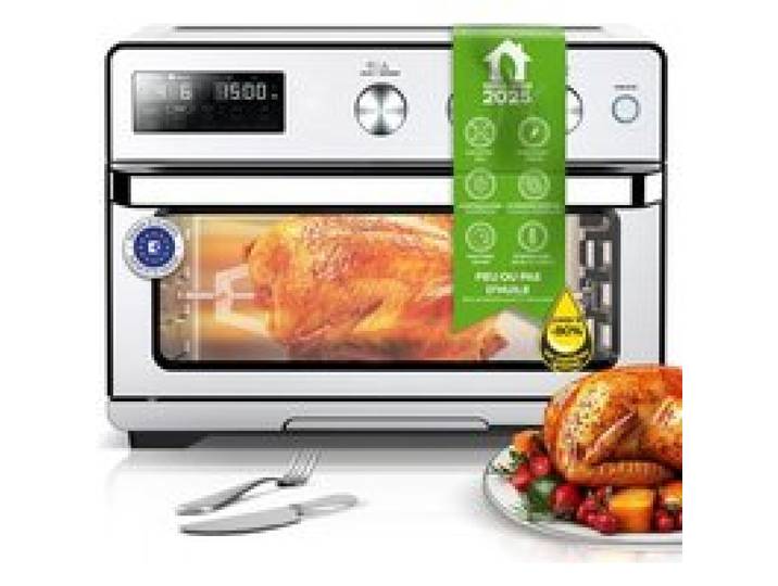 Mini four & Airfryer - TURBOTRONIC - AF32DRD - 32 L - Sans huile - 12 programmes