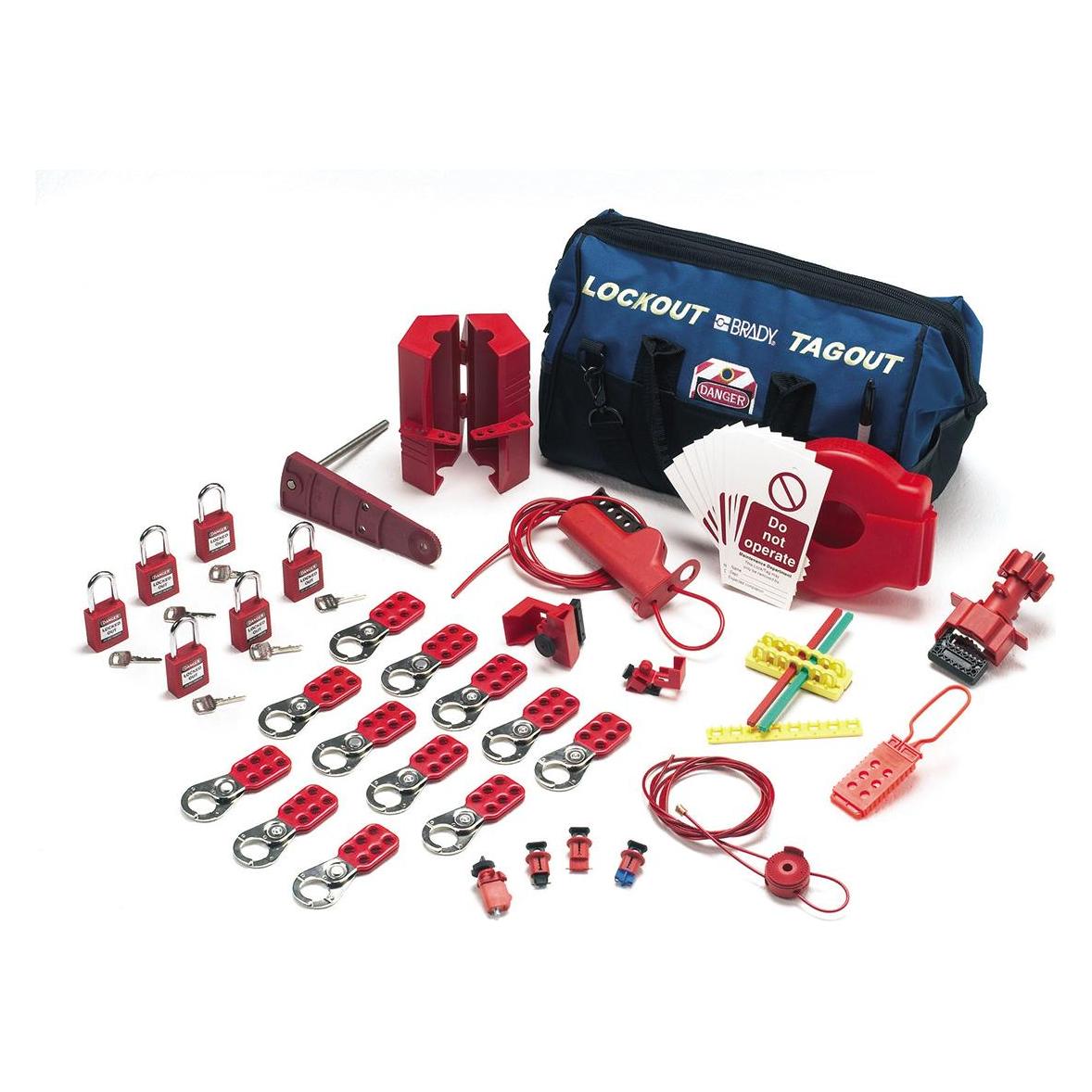 Brady Lockout-Set für Ventile und elektrische Anlagen (806193)