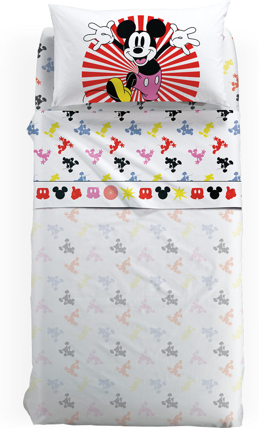 Completo Lenzuola in Cotone Mickey Fantasy Singolo Warner Bros Ragazza Caleffi