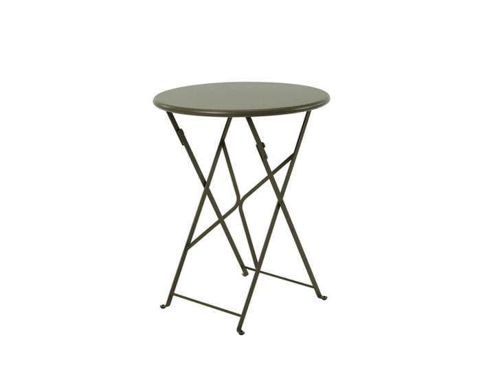 Klappbarer Tisch Flower Ethimo grün, Designer Ethimo Design Studio, 75 cm