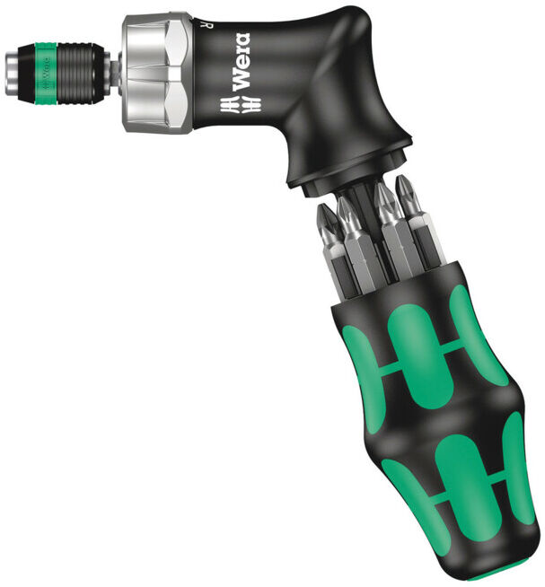 Porte-embouts manuel KK Pistolet RA 7pcs.avec fonction cliquet manche pistolet/c ; Wera (05051030001)