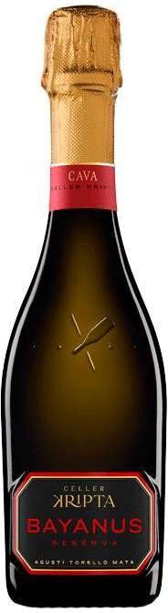 Celler Kripta Bayanus Reserva 37,5 cl. 2023 - Vino espumoso Agusti Torello Mata