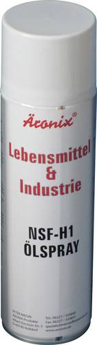 Aeronix Ölspray Lebensmittel & Industrie NSF-H1 500ml