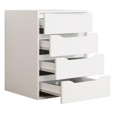 Holz Nachtschrank Nachttisch Schublade Malira L