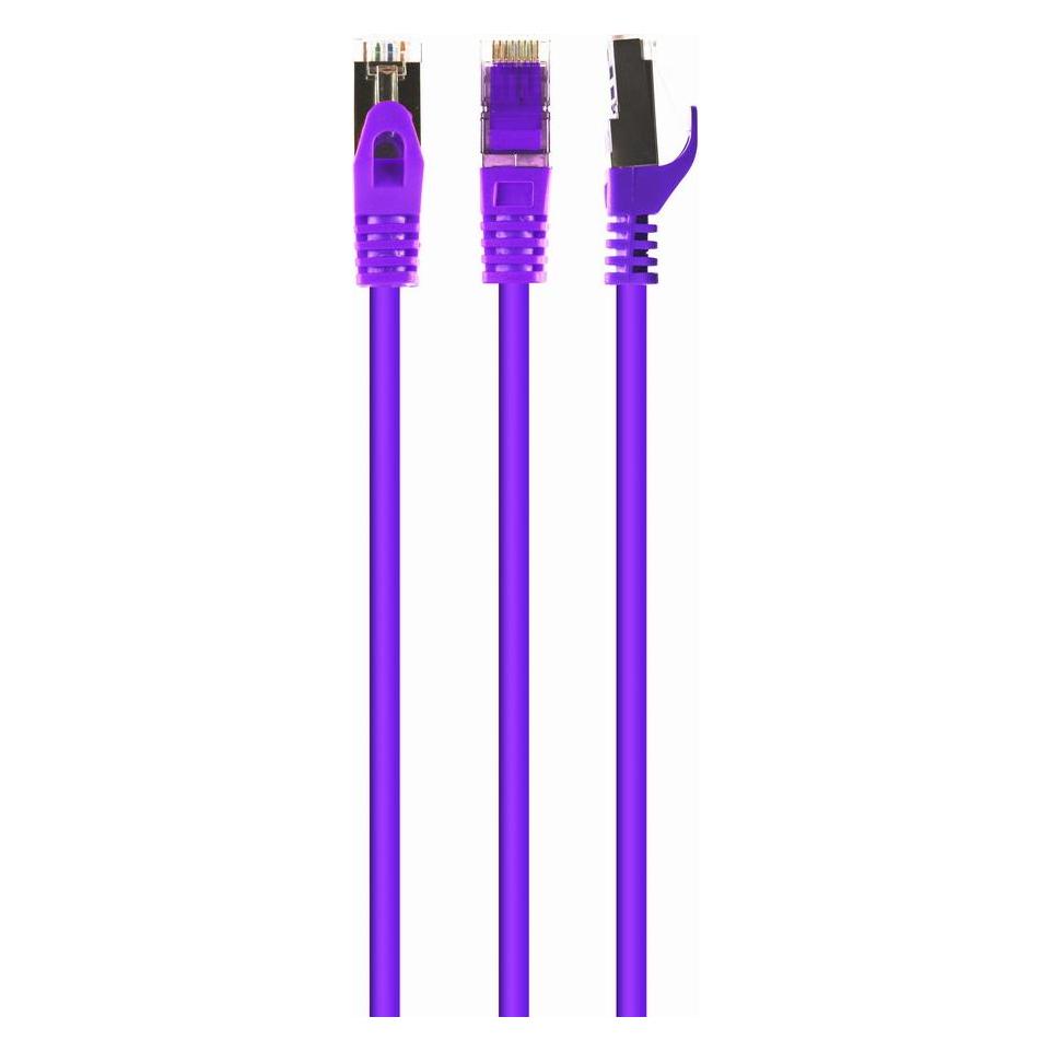 Gembird PP6A-LSZHCU-V-1M Netzwerkkabel Violett Cat6a S/FTP (S-STP) (S/FTP, CAT6a, 1 m) (PP6A-LSZHCU-V-1M)