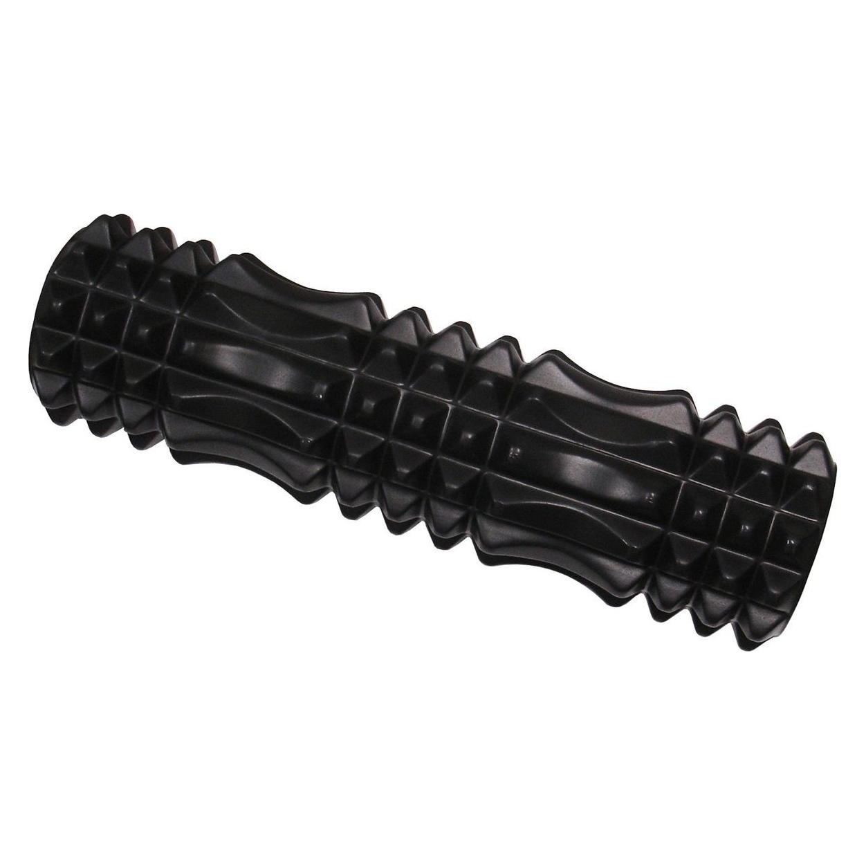 Kubi Sport Kubisport Wałek do Masażu Masujący Masażer Czarny z Wypustami Roller KUBISPORT 45 cm (76177596)