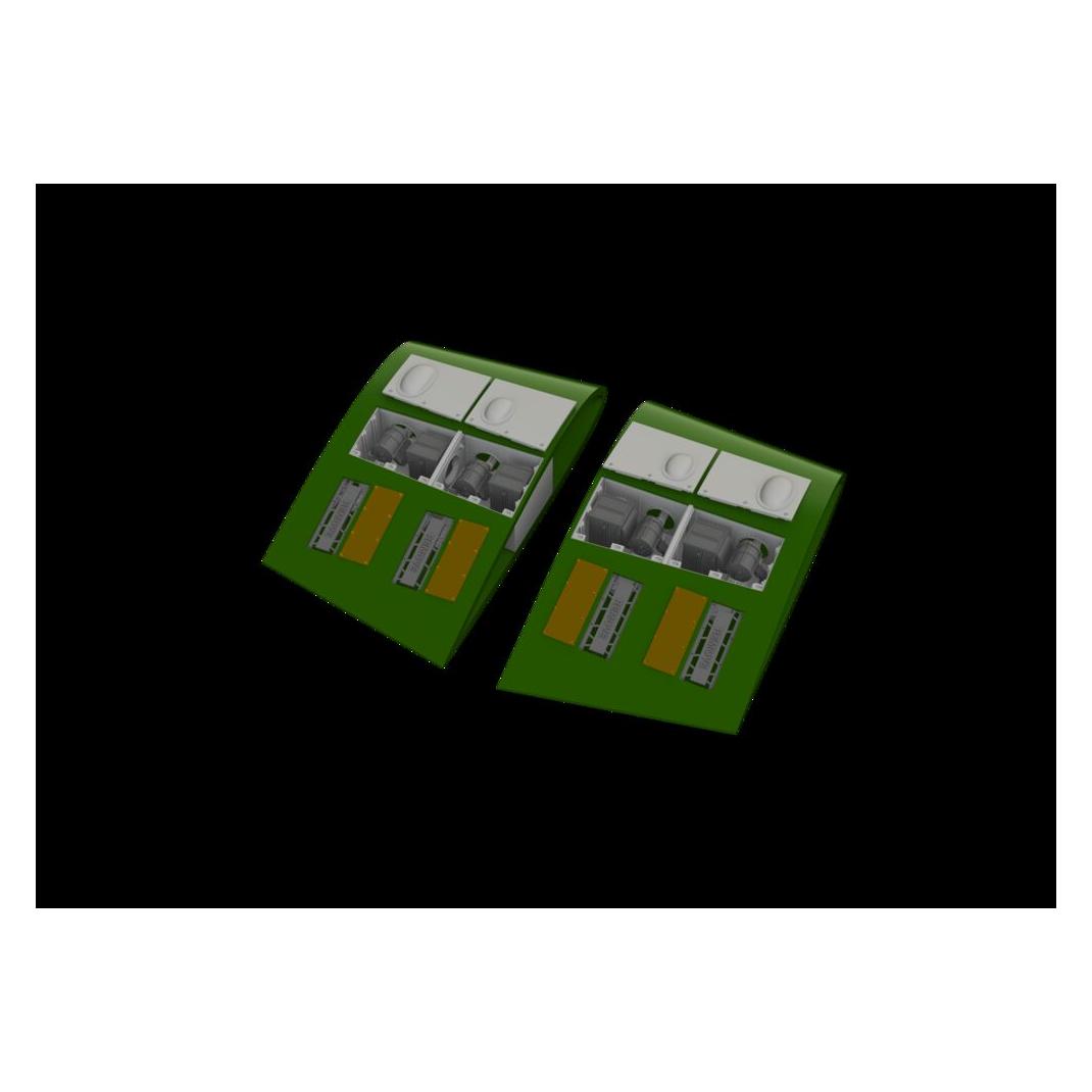 Eduard Hurricane Mk.II gun bays PRINT 1/48 (648938)