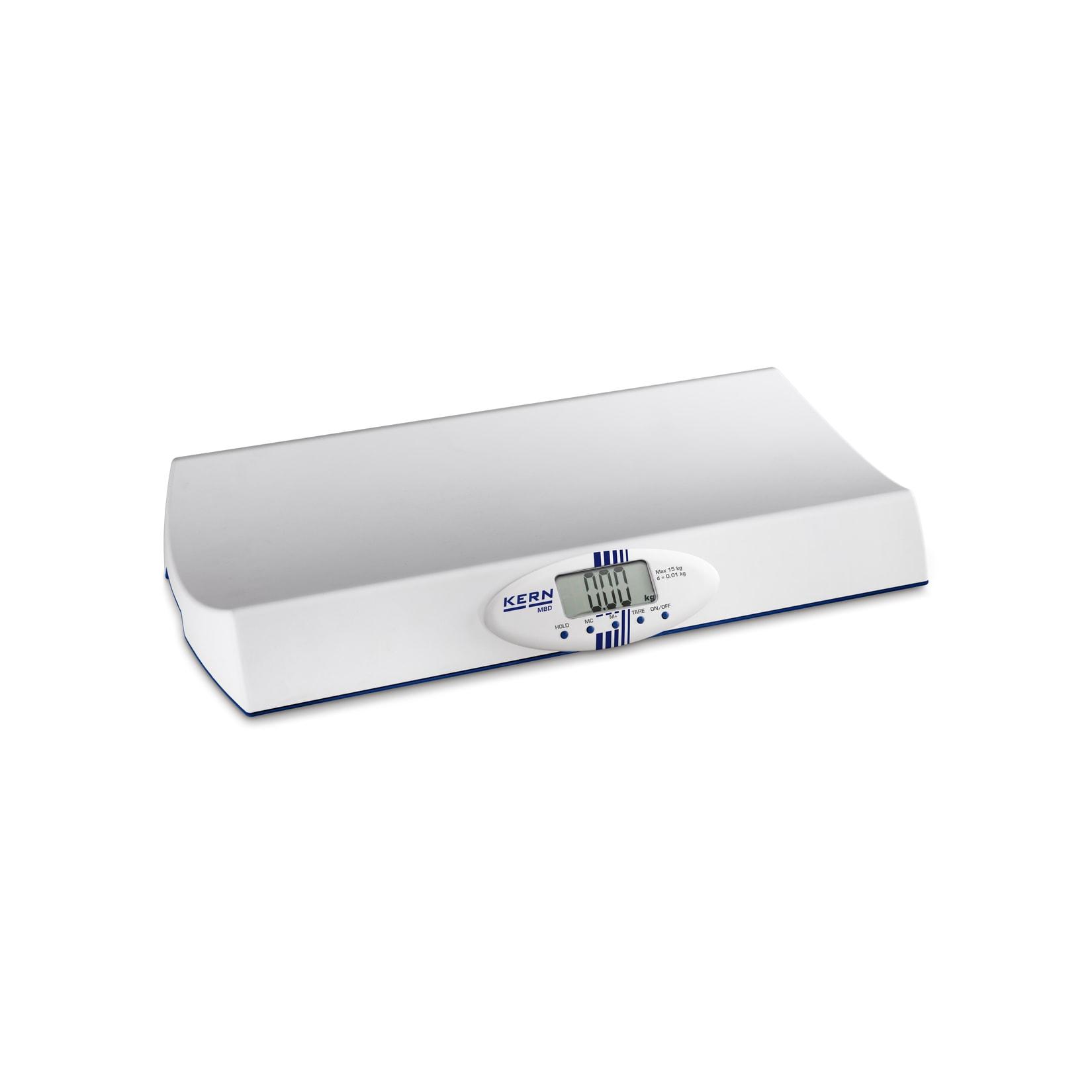 KERN Babywaage MBD 20K-2S05 (Waage bis max. 15 kg, flache Bauweise)
