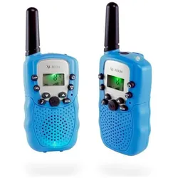 X4 Tech 701953 (3 km), Walkie Talkie, Blau