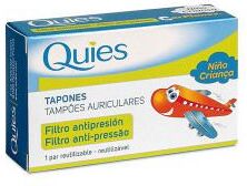 Quies Anti-pressure earplugs for children, 2 units