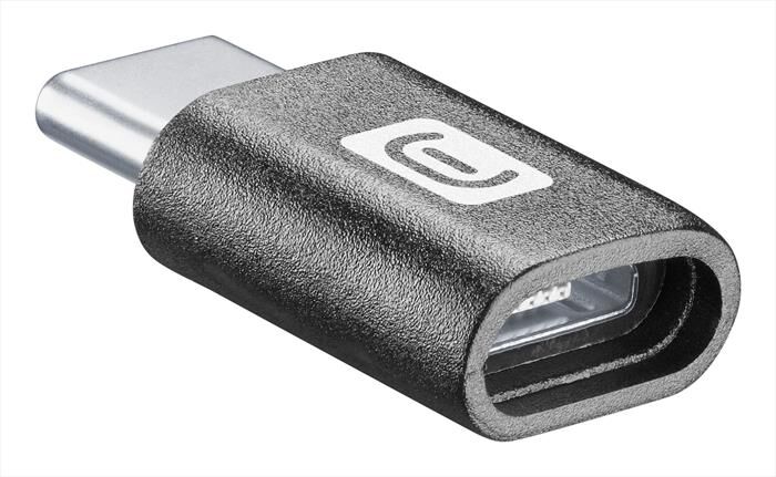 Cellular Line Chadusbck Microusb-usb-c Adattatore Usb-nero