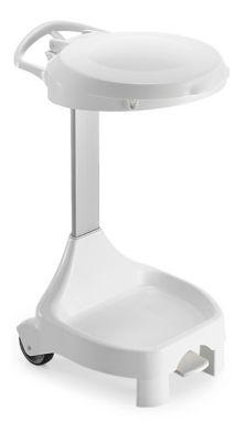 Abfallsammler 120 L HACCP, weiß
