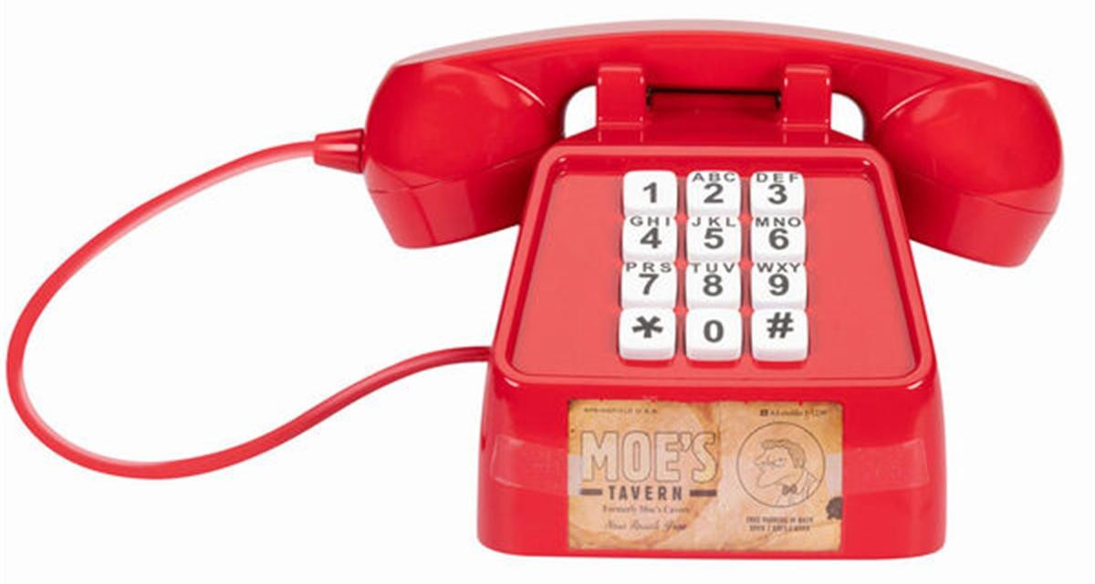Jakks Pacific Simpsons rollenspel Moe's grappige telefoon Engelse versie