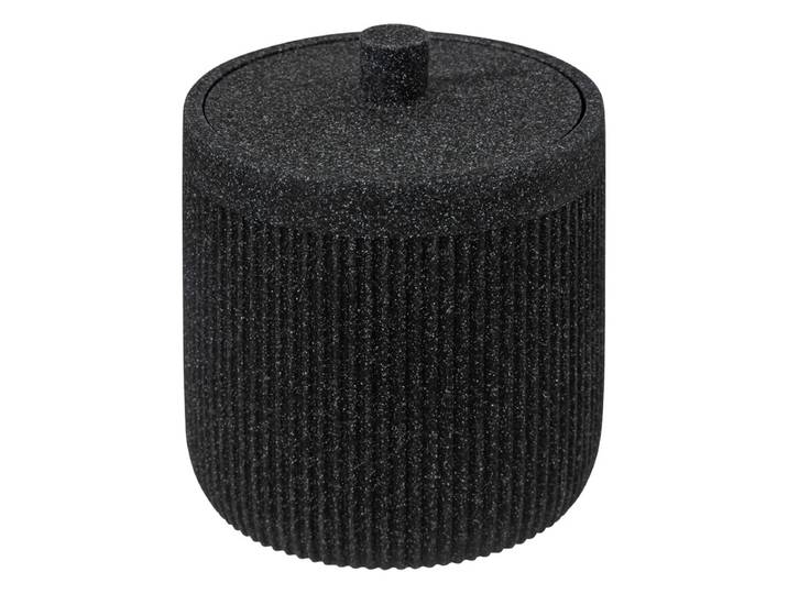 5five Onyx Pot à coton Ardoise - Noir