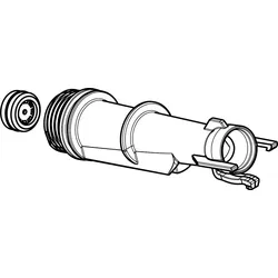 Hansgrohe Wasserfuehrung Selecta Select Handbrause, 93089000 93089000