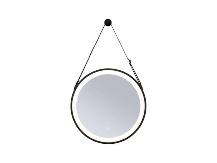 Paulmann 71092 LED Leuchtspiegel Miro IP44 Tunable White 200lm 230V 7,5W LED Spiegel, Schwarz matt Badleuchte
