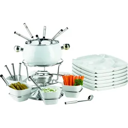 Mäser Fondueset 28-tlg. - B/H/T ca. 36.00x36.00x28.00