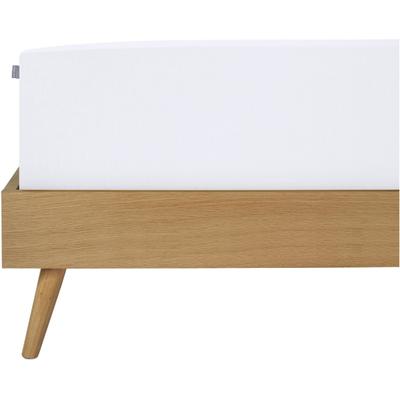 Spannbettlaken SCHIESSER "Elli aus weicher Baumwolle mit Elasthananteil für flexiblen Sitz", weiß, B:100cm L:200cm, Jersey-Elasthan, Obermaterial: 97% Baumwolle, 3% Elasthan, Bettlaken, Spannbettlaken, für hohe Matratzen und Boxspringbetten,...